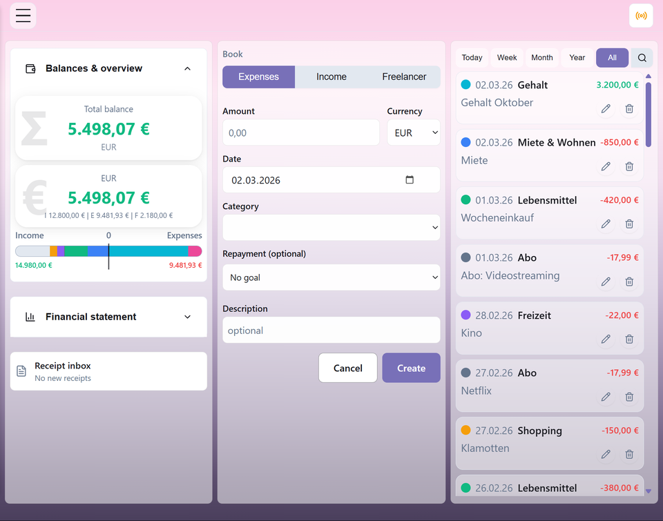 BB Pilot Dashboard